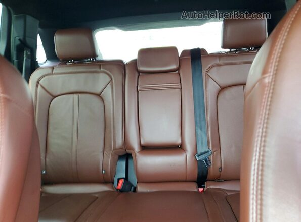 2LMPJ6LP6GBL22142 2016 LINCOLN MKX Gray Հետևի նստատեղերի տեսք