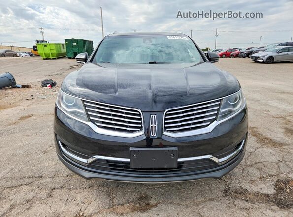 2LMPJ6LP6JBL49929 2018 LINCOLN MKX Black წინა ხედი