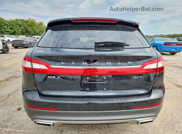 2LMPJ6LP6JBL49929 2018 LINCOLN MKX Black უკანა ხედი