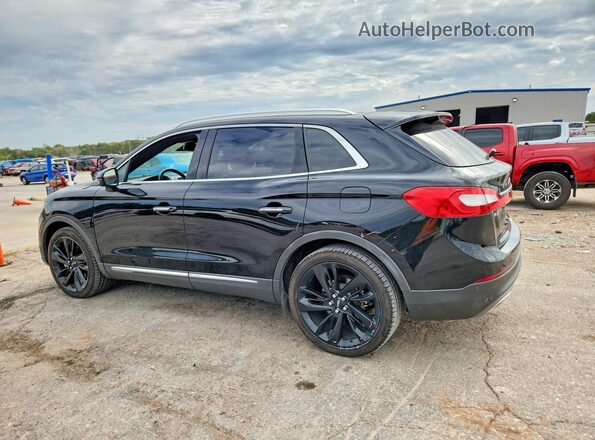 2LMPJ6LP6JBL49929 2018 LINCOLN MKX Black უკანა მარცხენა