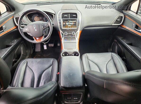 2LMPJ6LP6JBL49929 2018 LINCOLN MKX Black წინა პანელის ხედი