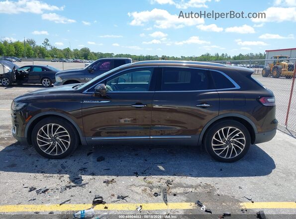 2LMPJ6LP6KBL13403 2019 LINCOLN NAUTILUS Brown 360 interior view