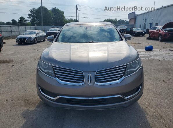 2LMPJ6LR0GBL71404 2016 LINCOLN MKX Tan Front view