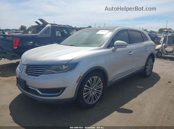 2LMPJ6LR0HBL24620 2017 LINCOLN MKX Серый Передняя левая четверть