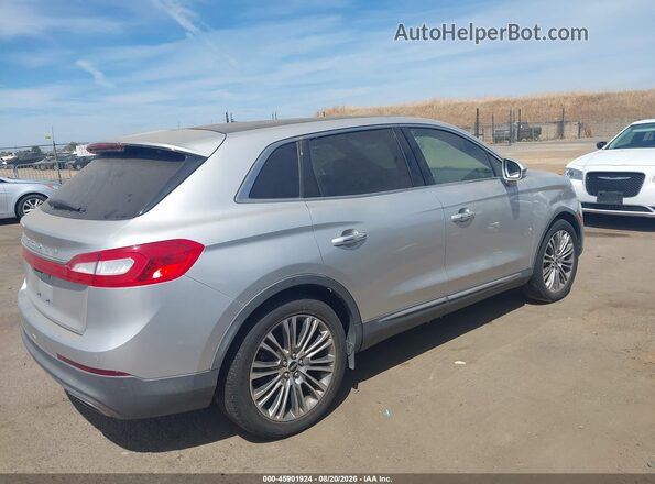 2LMPJ6LR0HBL24620 2017 LINCOLN MKX Серый Вид задней части салона