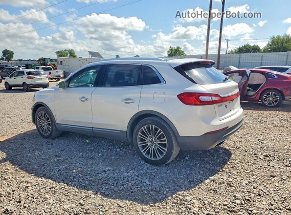 2LMPJ6LR1HBL10743 2017 LINCOLN MKX White უკანა მარცხენა