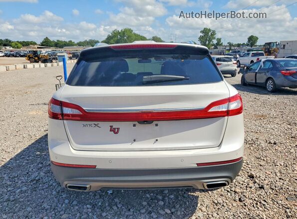 2LMPJ6LR1HBL10743 2017 LINCOLN MKX White უკანა ხედი