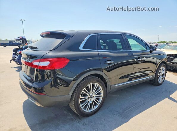 2LMPJ6LR1JBL39858 2018 LINCOLN MKX Black Rear right