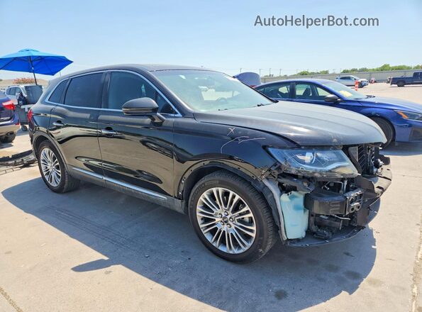 2LMPJ6LR1JBL39858 2018 LINCOLN MKX Black Front right