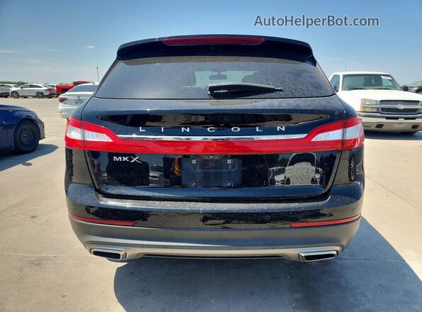 2LMPJ6LR1JBL39858 2018 LINCOLN MKX Black Rear view