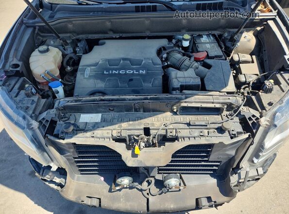 2LMPJ6LR1JBL39858 2018 LINCOLN MKX Black Engine compartment view