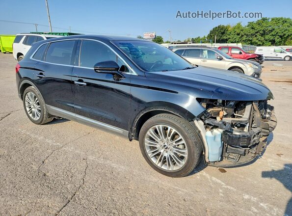 2LMPJ6LR2HBL29625 2017 LINCOLN MKX Black Przód prawy