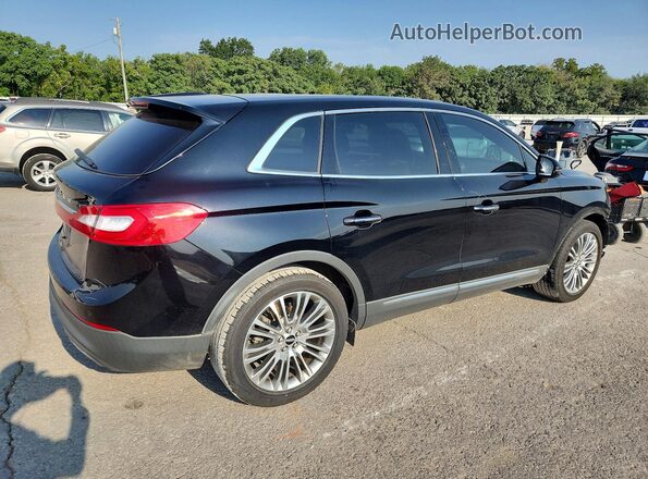 2LMPJ6LR2HBL29625 2017 LINCOLN MKX Black Tył prawy