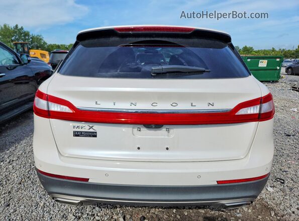 2LMPJ6LR2HBL30838 2017 LINCOLN MKX Белый Вид сзади