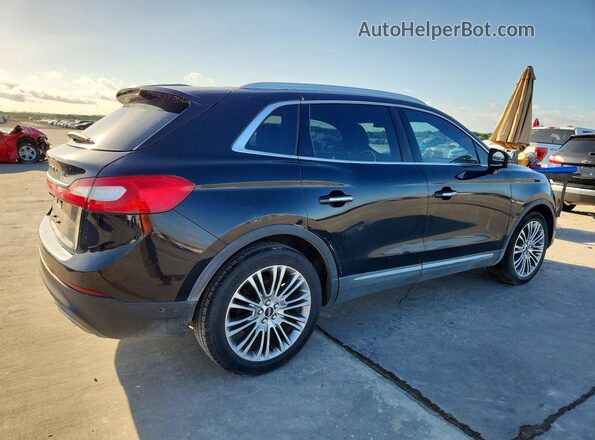 2LMPJ6LR2JBL30666 2018 LINCOLN MKX Black Rear right