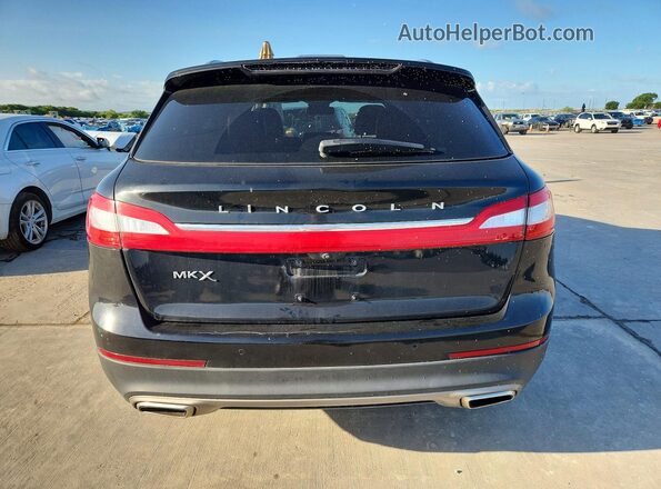 2LMPJ6LR2JBL30666 2018 LINCOLN MKX Black Rear view