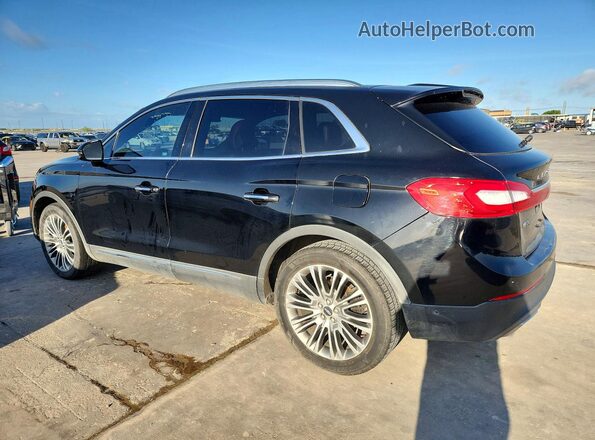 2LMPJ6LR2JBL30666 2018 LINCOLN MKX Black Rear left