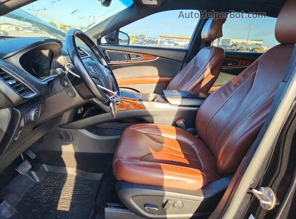 2LMPJ6LR2JBL30666 2018 LINCOLN MKX Black Front interior view
