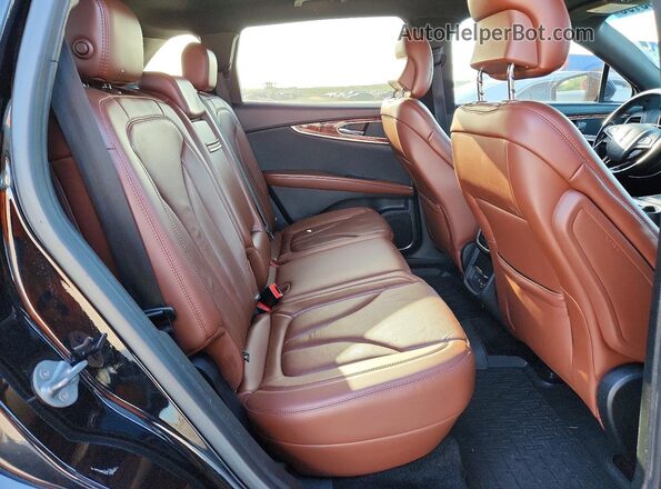 2LMPJ6LR2JBL30666 2018 LINCOLN MKX Black Rear interior view