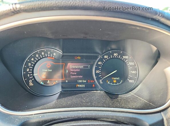 2LMPJ6LR2JBL30666 2018 LINCOLN MKX Black Instrument cluster view