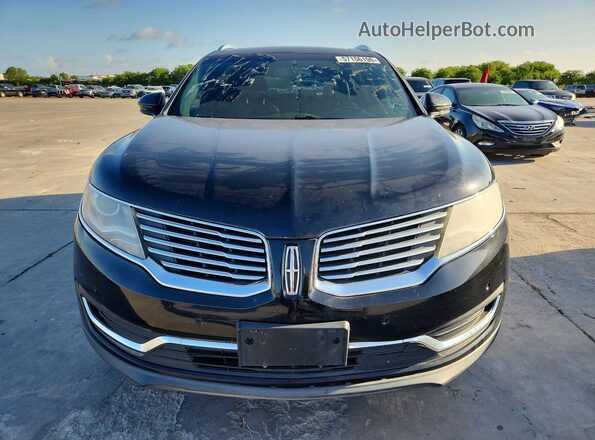 2LMPJ6LR2JBL30666 2018 LINCOLN MKX Black Front view
