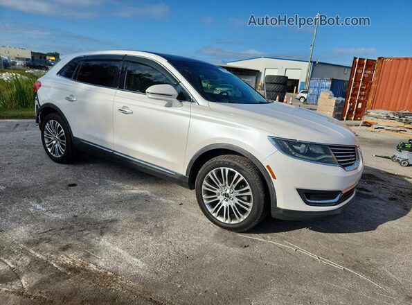 2LMPJ6LR3JBL29090 2018 LINCOLN MKX White წინა მარჯვენა