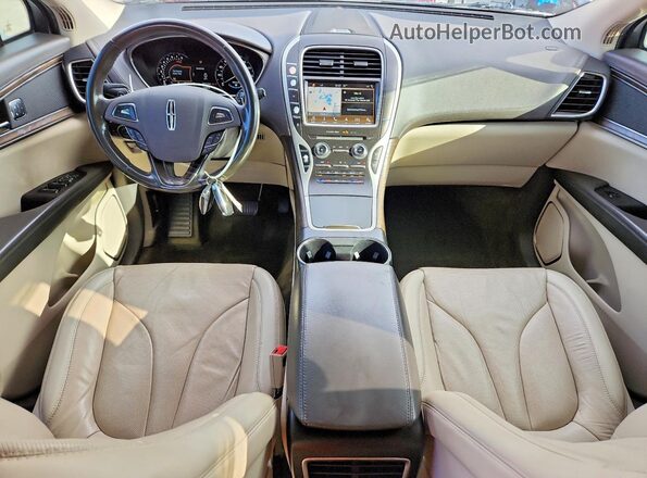 2LMPJ6LR3JBL29090 2018 LINCOLN MKX White წინა პანელის ხედი