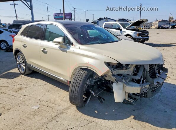 2LMPJ6LR3JBL40817 2018 LINCOLN MKX Beige Front right