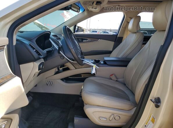 2LMPJ6LR3JBL40817 2018 LINCOLN MKX Beige Front interior view