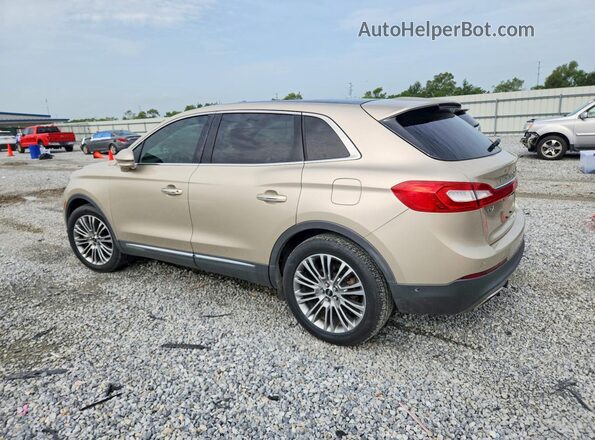 2LMPJ6LR5HBL44328 2017 LINCOLN MKX Cream Tył lewy