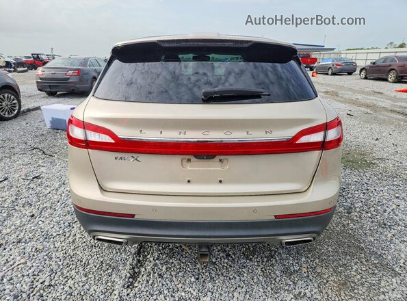 2LMPJ6LR5HBL44328 2017 LINCOLN MKX Cream Widok z tyłu