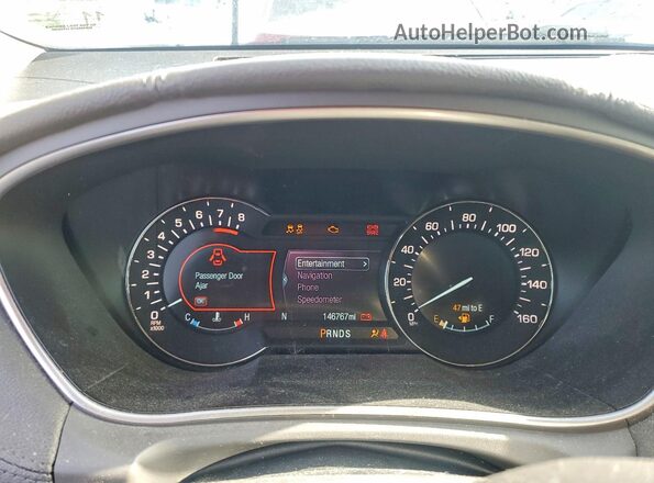 2LMPJ6LR5HBL44328 2017 LINCOLN MKX Cream Widok zestawu wskaźników