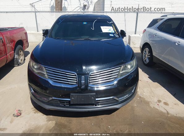 2LMPJ6LR6HBL15467 2017 LINCOLN MKX Black Vista del cuadro de instrumentos