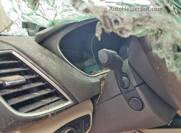 2LMPJ6LR7HBL29717 2017 LINCOLN MKX Silver Vista del cuadro de instrumentos