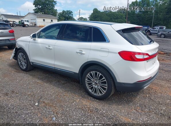 2LMPJ6LR8GBL64040 2016 LINCOLN MKX White Rear left