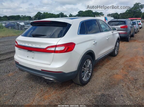 2LMPJ6LR8GBL64040 2016 LINCOLN MKX White Rear right