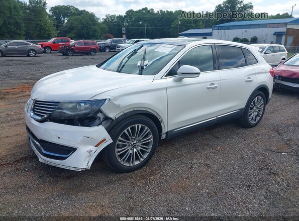 2LMPJ6LR8GBL64040 2016 LINCOLN MKX White Front left