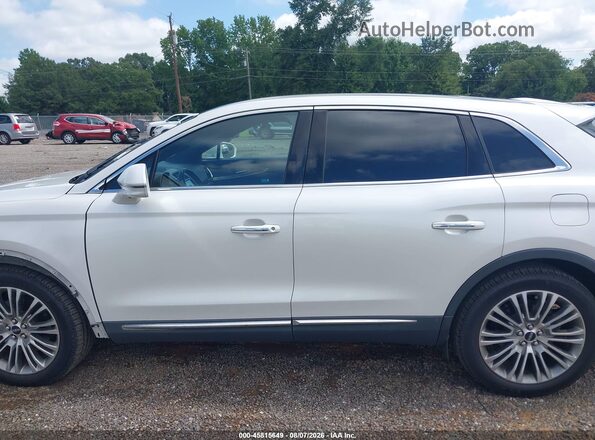 2LMPJ6LR8GBL64040 2016 LINCOLN MKX White 360 interior view