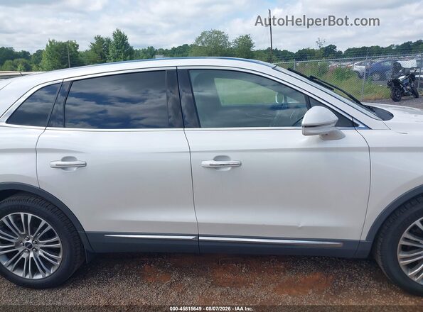 2LMPJ6LR8GBL64040 2016 LINCOLN MKX White Rear interior view