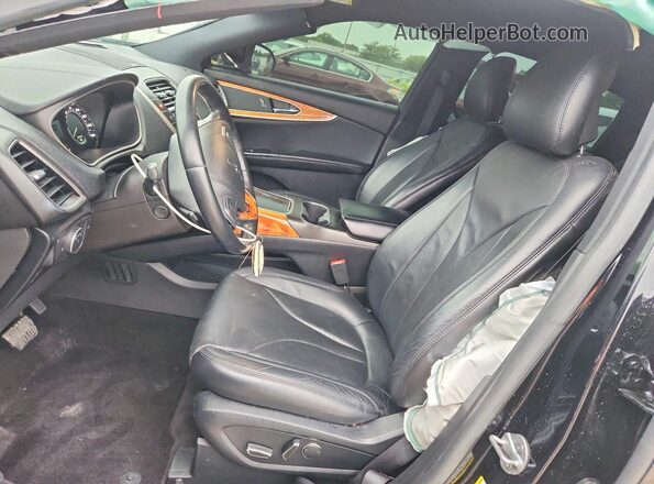 2LMPJ6LR9HBL16743 2017 LINCOLN MKX Black Front interior view