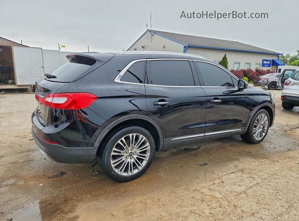 2LMPJ6LR9HBL16743 2017 LINCOLN MKX Black Rear right