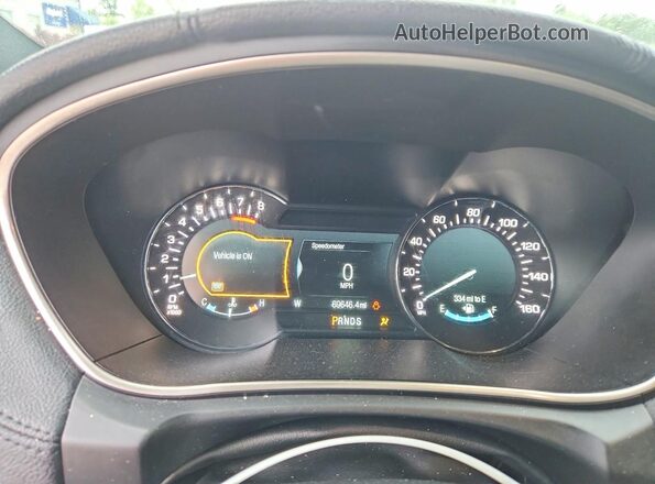 2LMPJ6LR9HBL16743 2017 LINCOLN MKX Black Instrument cluster view