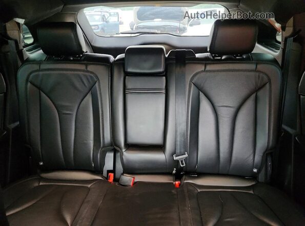 2LMPJ6LR9HBL16743 2017 LINCOLN MKX Black Rear seats view