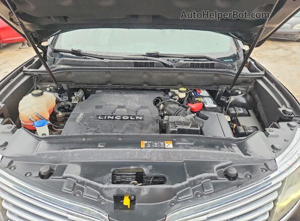 2LMPJ6LR9HBL16743 2017 LINCOLN MKX Black Engine compartment view