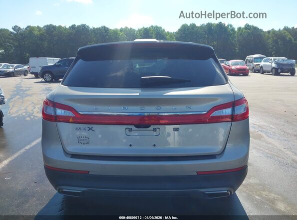 2LMPJ6LRXHBL33132 2017 LINCOLN MKX Champagne 