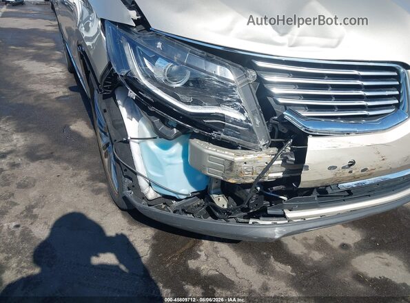 2LMPJ6LRXHBL33132 2017 LINCOLN MKX Champagne 