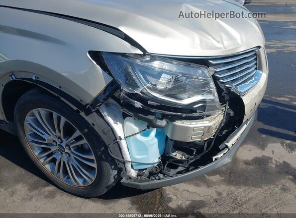 2LMPJ6LRXHBL33132 2017 LINCOLN MKX Champagne 