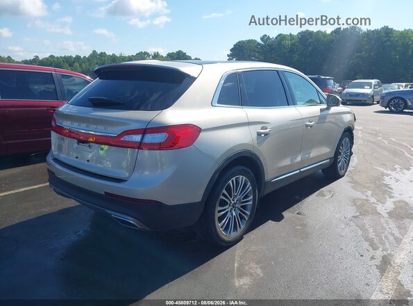 2LMPJ6LRXHBL33132 2017 LINCOLN MKX Champagne Tył prawy