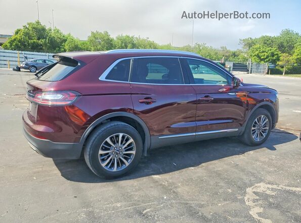 2LMPJ8J90PBL21830 2023 LINCOLN NAUTILUS Burgundy Tył prawy