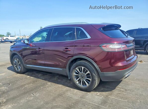 2LMPJ8J90PBL21830 2023 LINCOLN NAUTILUS Burgundy Tył lewy